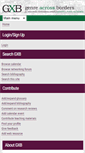 Mobile Screenshot of genreacrossborders.org